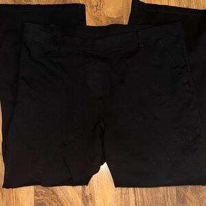 Quince black pointe wide leg pant